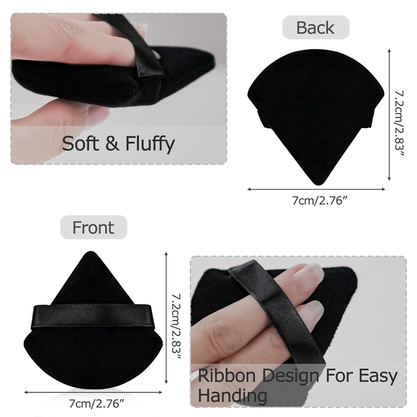 2PCS Powder Puff