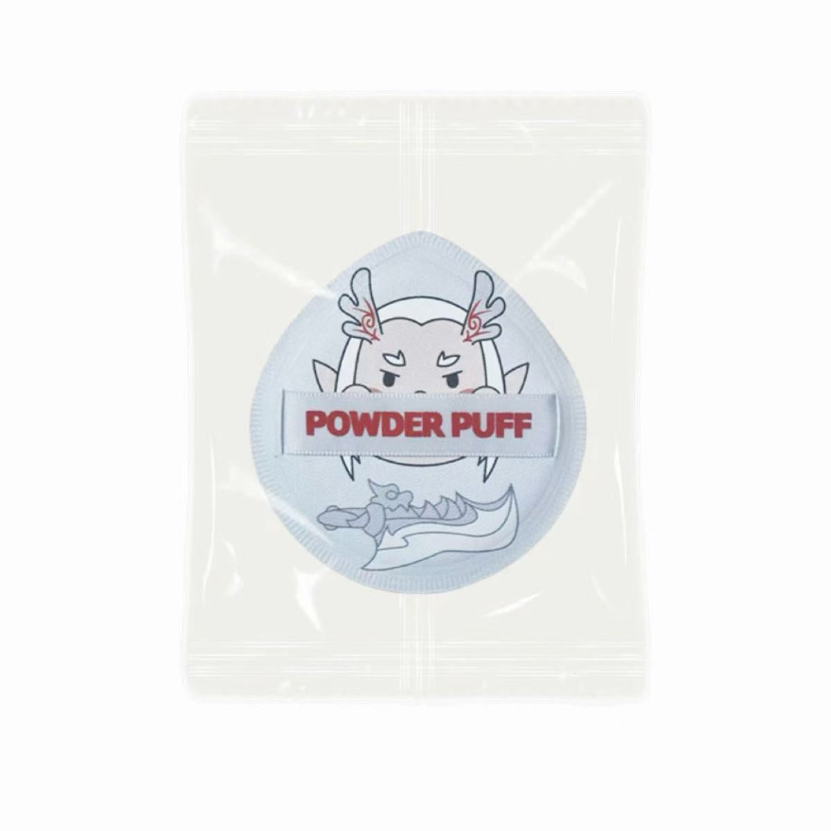 Nezha IP Soft Marshmallow Makeup Puff – إسفنجة فاخرة للاستخدام المزدوج جاف ومبلل
