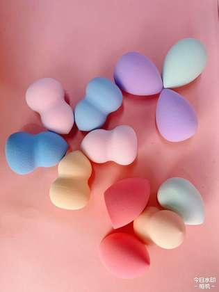 6PCS Makeup Sponge Set – Blender, Teardrop & Slanted