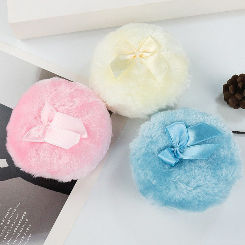 Baby body powder puff
