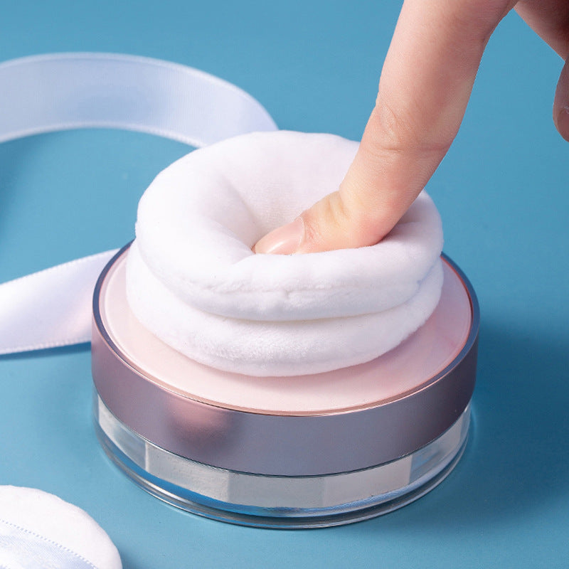 3PCS Flocking powder puff