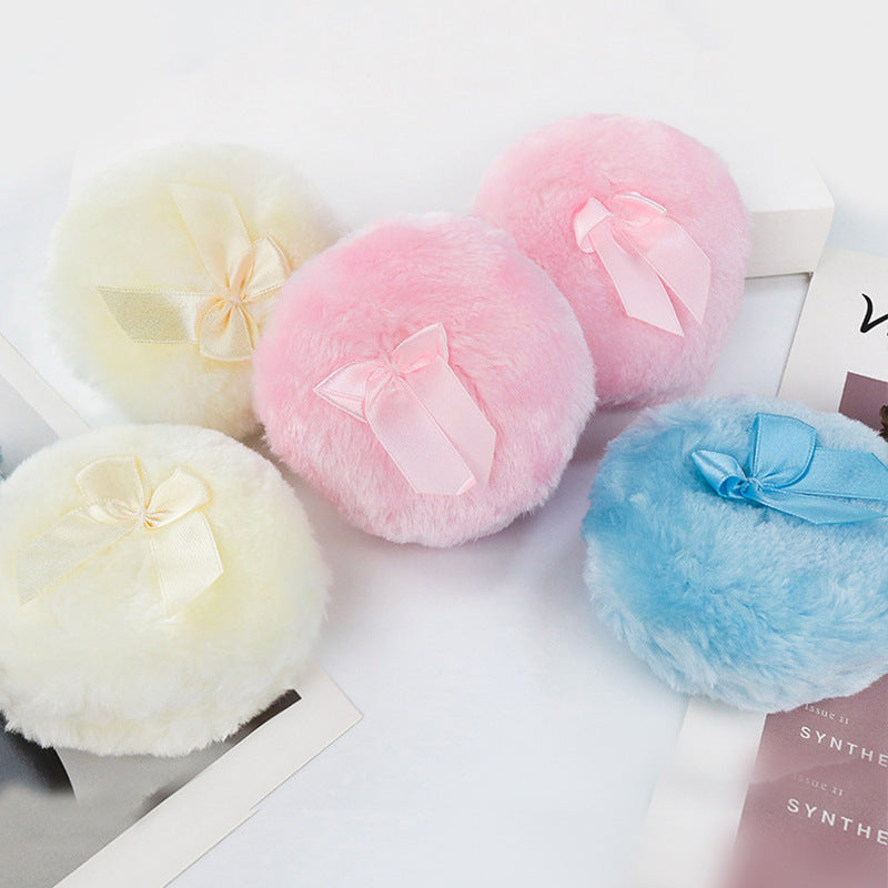 Baby body powder puff