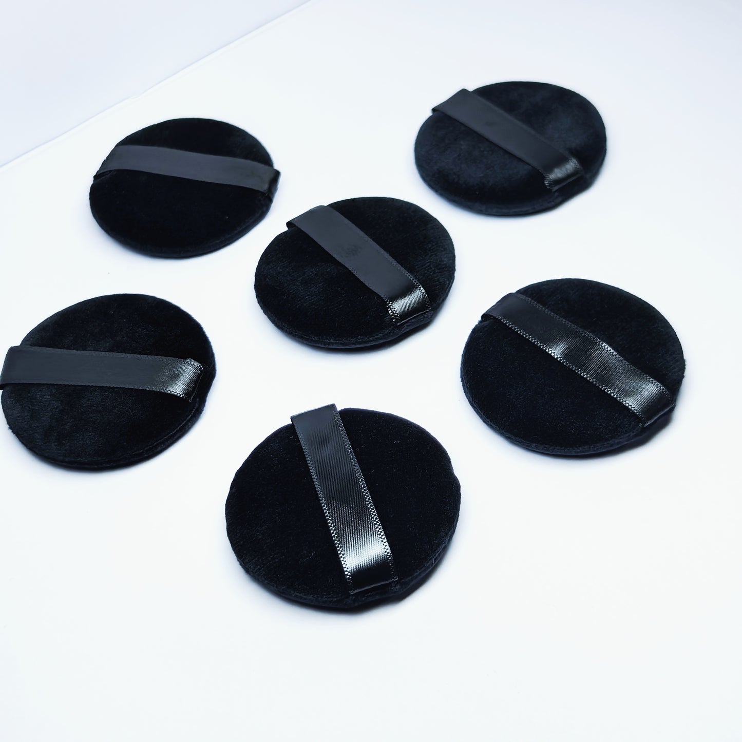 طقم إسفنجة بودرة مخملية كريستالية 10 قطع (55x10mm)