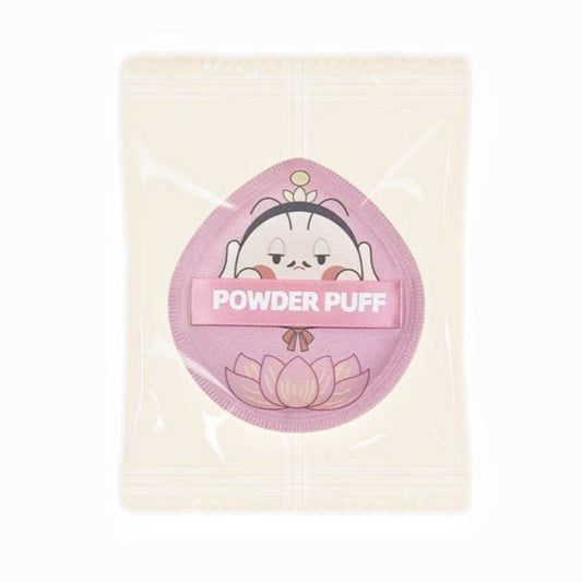Nezha IP Marshmallow Makeup Puff Dry Wet Dual Use Soft Cotton XL Size Cosmetic Puff For Liquid Foundation Daily Makeup Gift Set