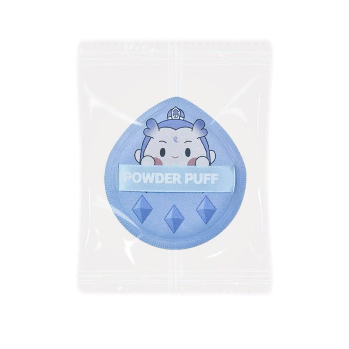 Nezha IP Soft Marshmallow Makeup Puff – إسفنجة فاخرة للاستخدام المزدوج جاف ومبلل
