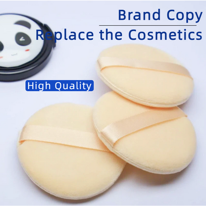 10pcs/pack crystal velvet powder puff 55*10mm