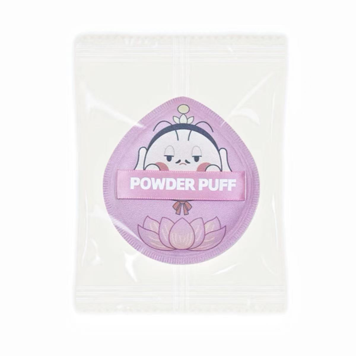 Nezha IP Soft Marshmallow Makeup Puff – إسفنجة فاخرة للاستخدام المزدوج جاف ومبلل