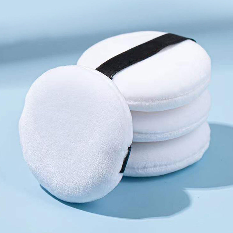 Ultra-Soft Crystal Powder Puff for Flawless Setting | Velvet Makeup Sponge