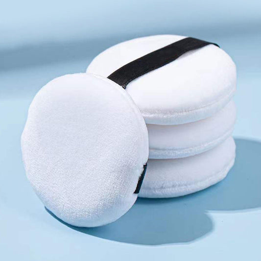 Ultra-Soft Crystal Powder Puff for Flawless Setting | Velvet Makeup Sponge