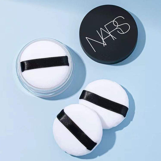 Ultra-Soft Crystal Powder Puff for Flawless Setting | Velvet Makeup Sponge